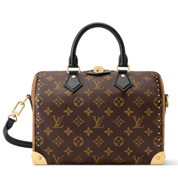 Louis Vuitton Monogram Canvas Speedy Trunk 25 Handbag – Brown