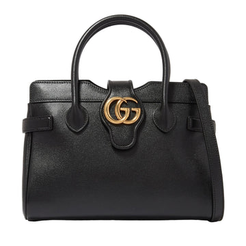 Gucci Small Dahlia Top Handle Bag – Black