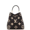 Louis Vuitton Monogram Empreinte Giant Néonoé MM Bucket Bag - Black