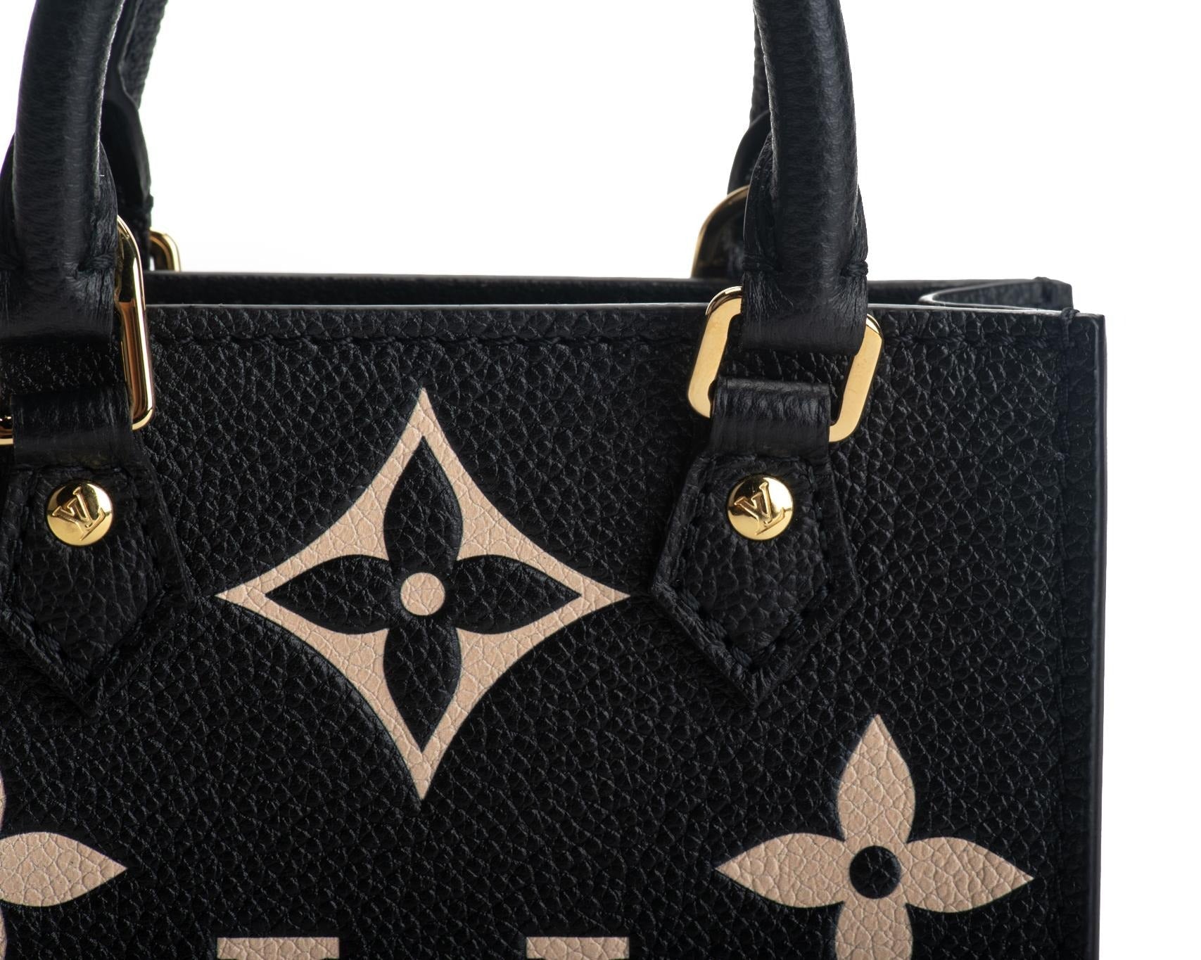 Louis Vuitton Petit Sac Plat Crossbody Bag - Black