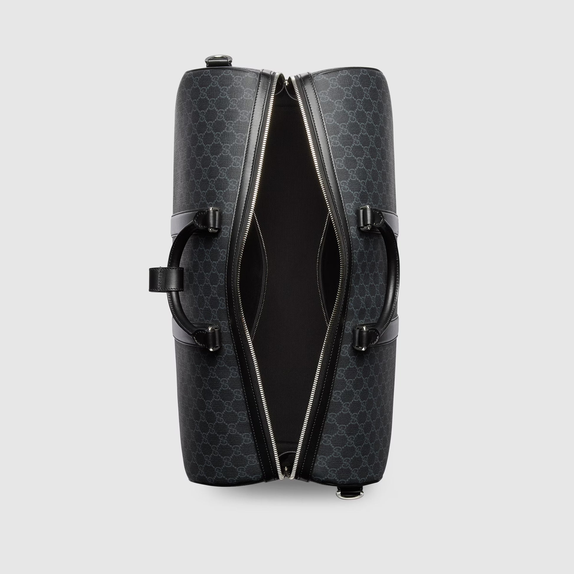 Gucci GG Supreme Canvas Large Duffle Bag – Black
