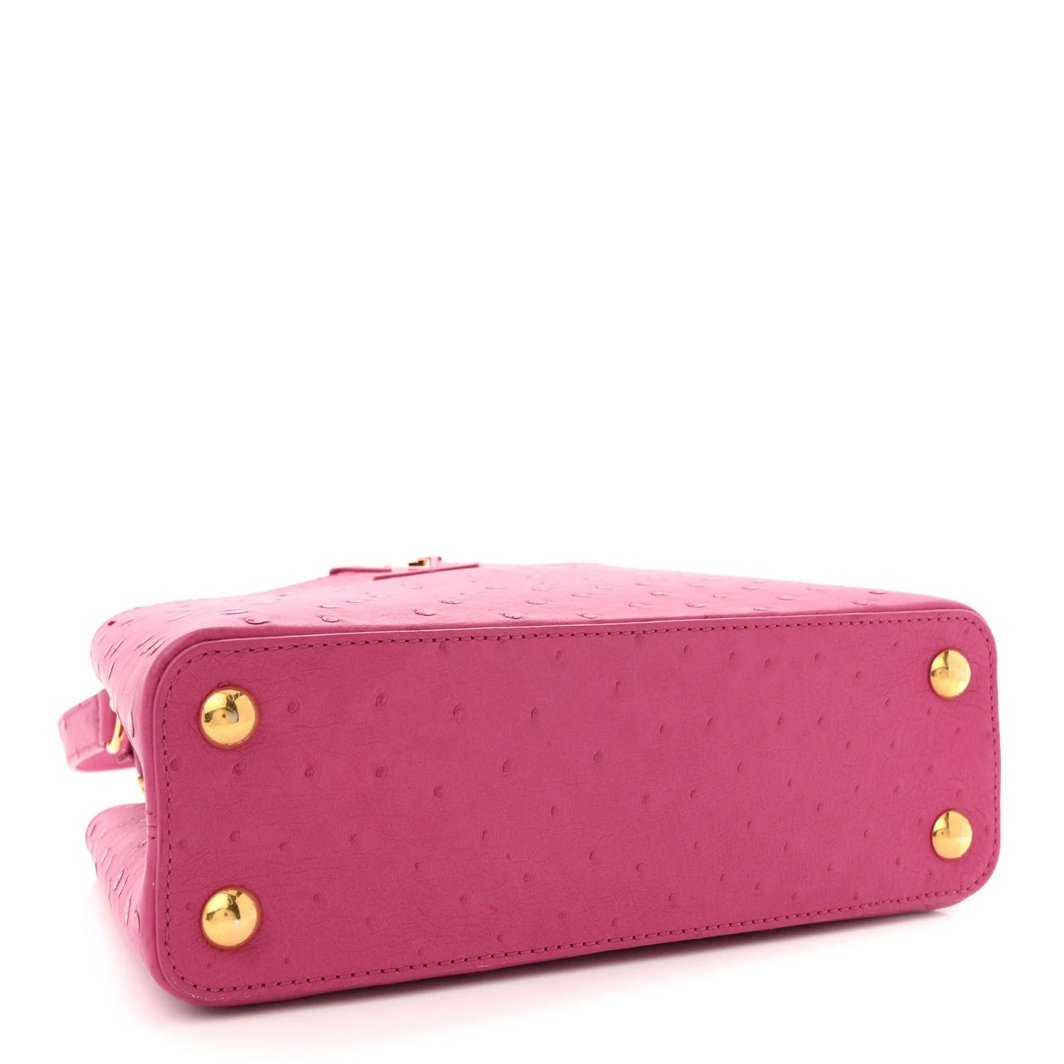 Louis Vuitton  Ostrich Capucines BB – Fuchsia