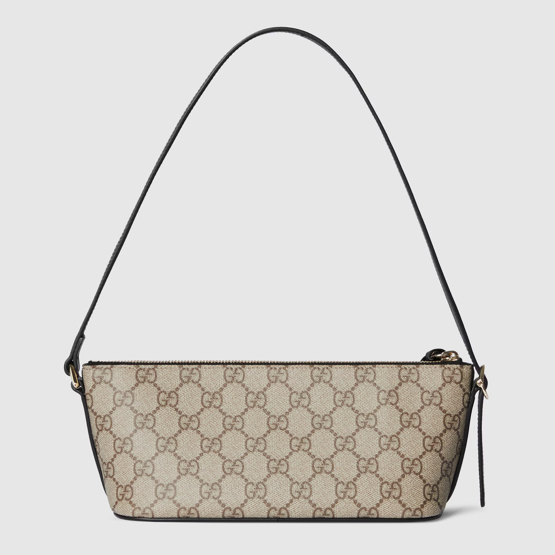 Gucci GG Monogram Small Shoulder Bag – Beige & Black