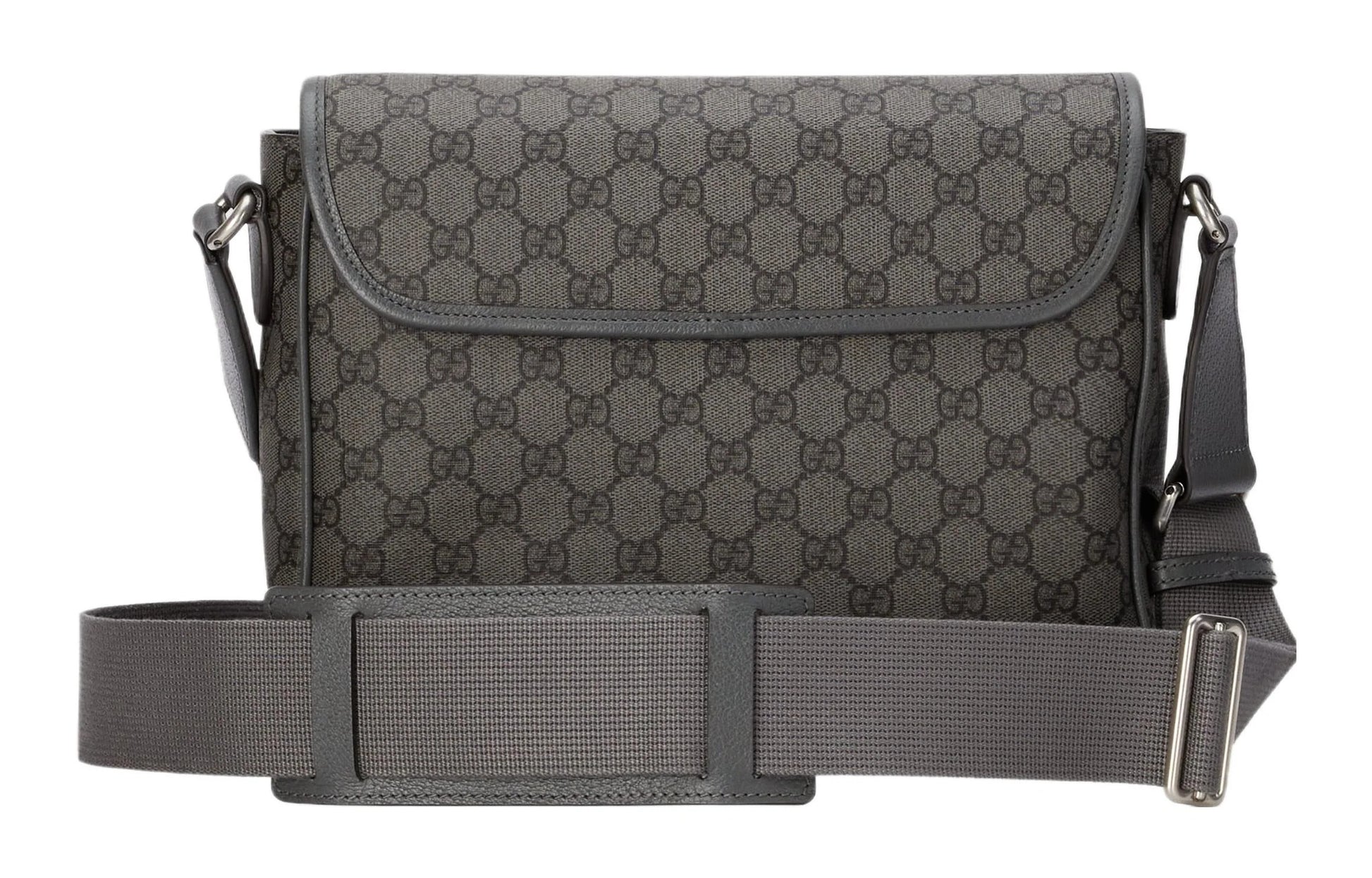Gucci GG Supreme Canvas Medium Ophidia Messenger Bag – Grey