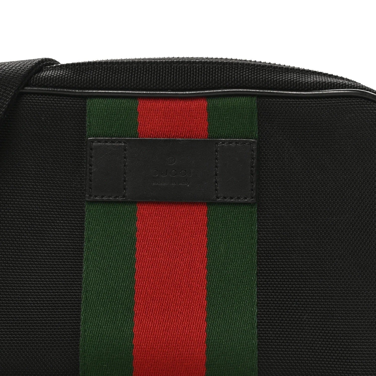 Gucci Web Slim Belt Bag – Black