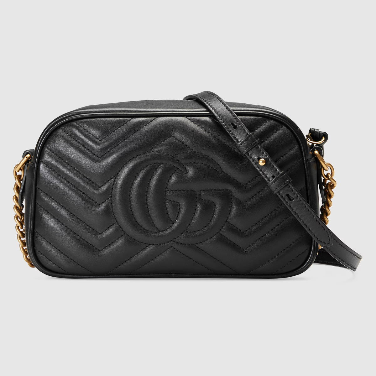 Gucci GG Marmont Small Camera Bag - Black
