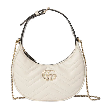 Gucci GG Marmont Shoulder Bag – White