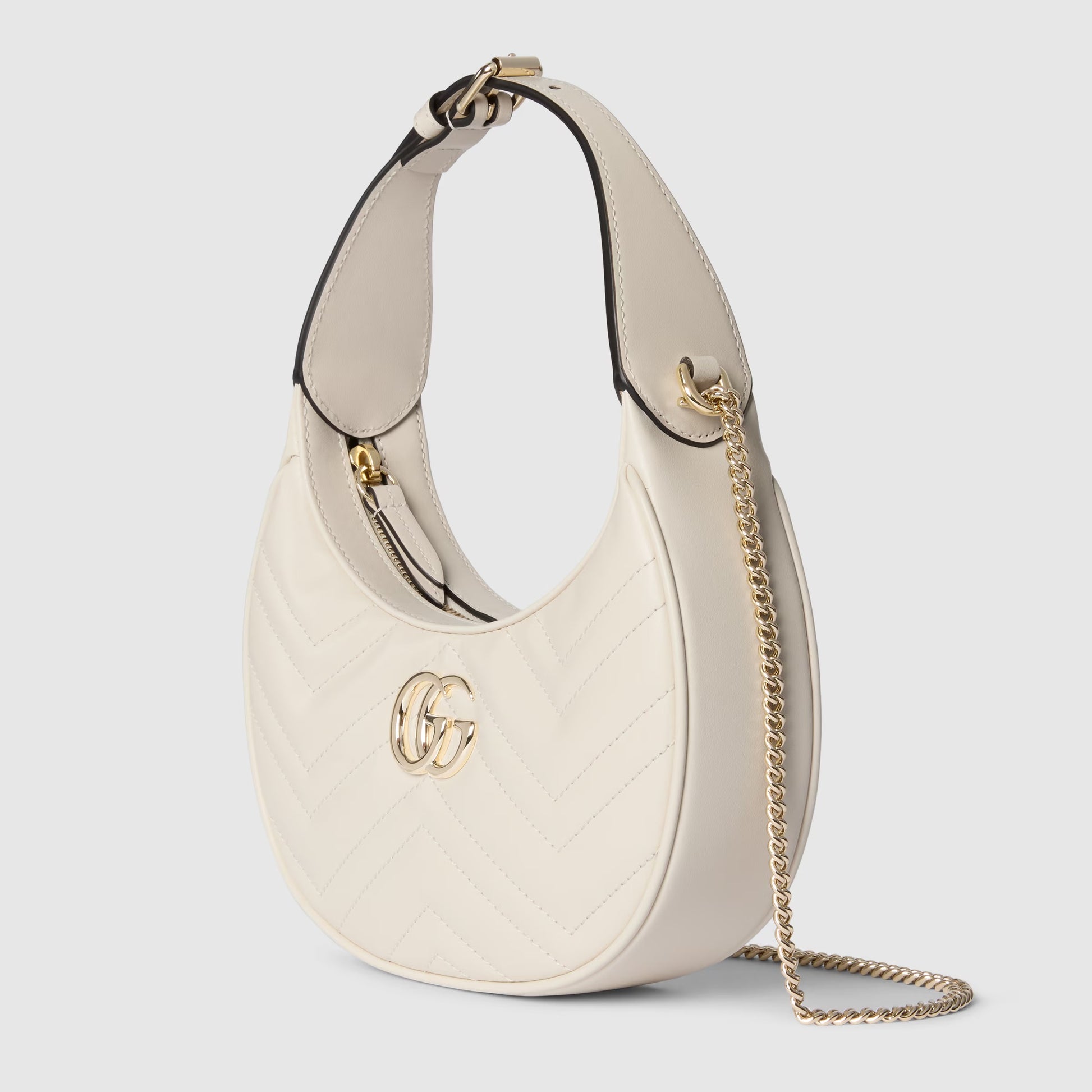 Gucci GG Marmont Shoulder Bag – White