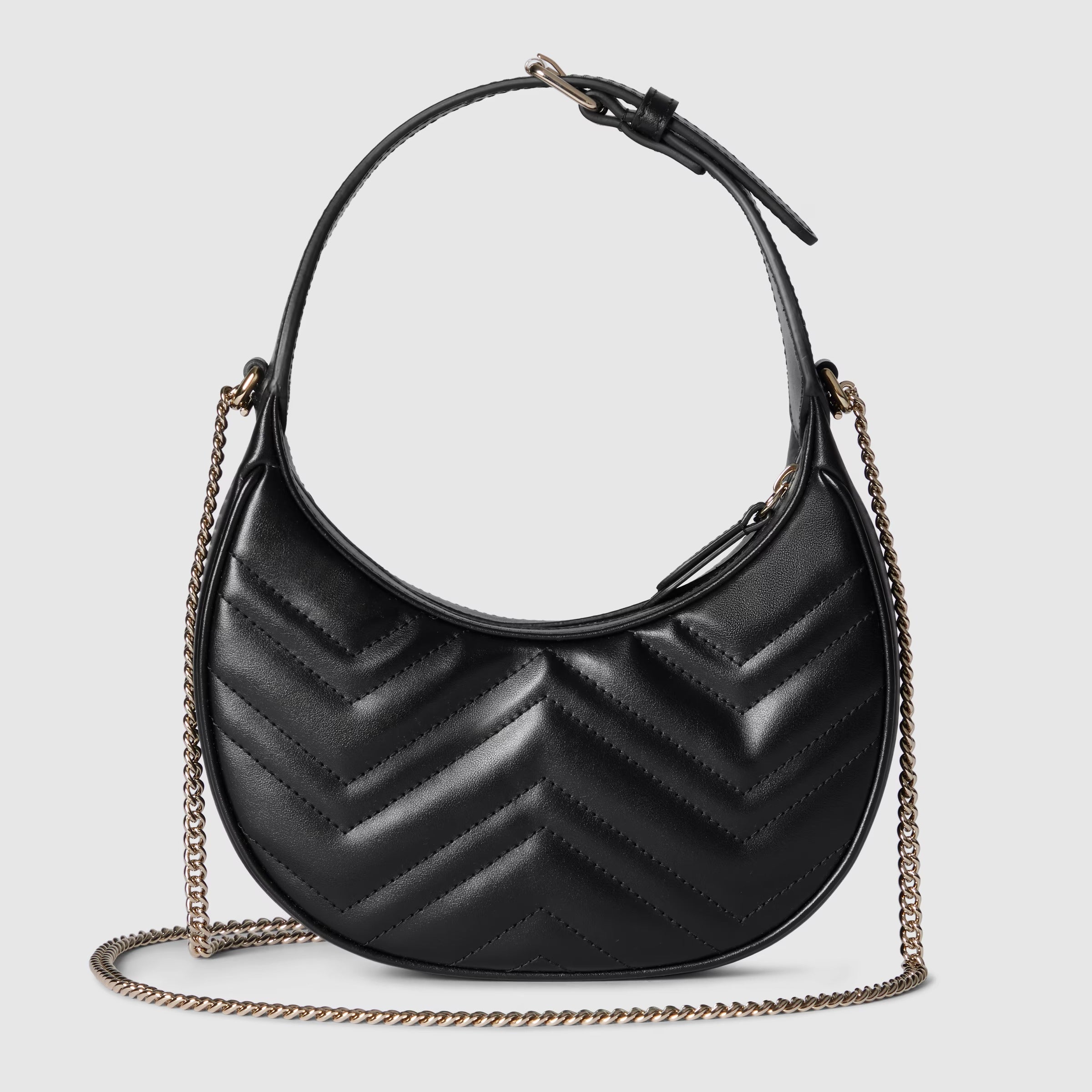 Gucci GG Marmont Shoulder Bag – Black
