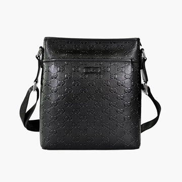 Gucci Signature Crossbody Bag – Black