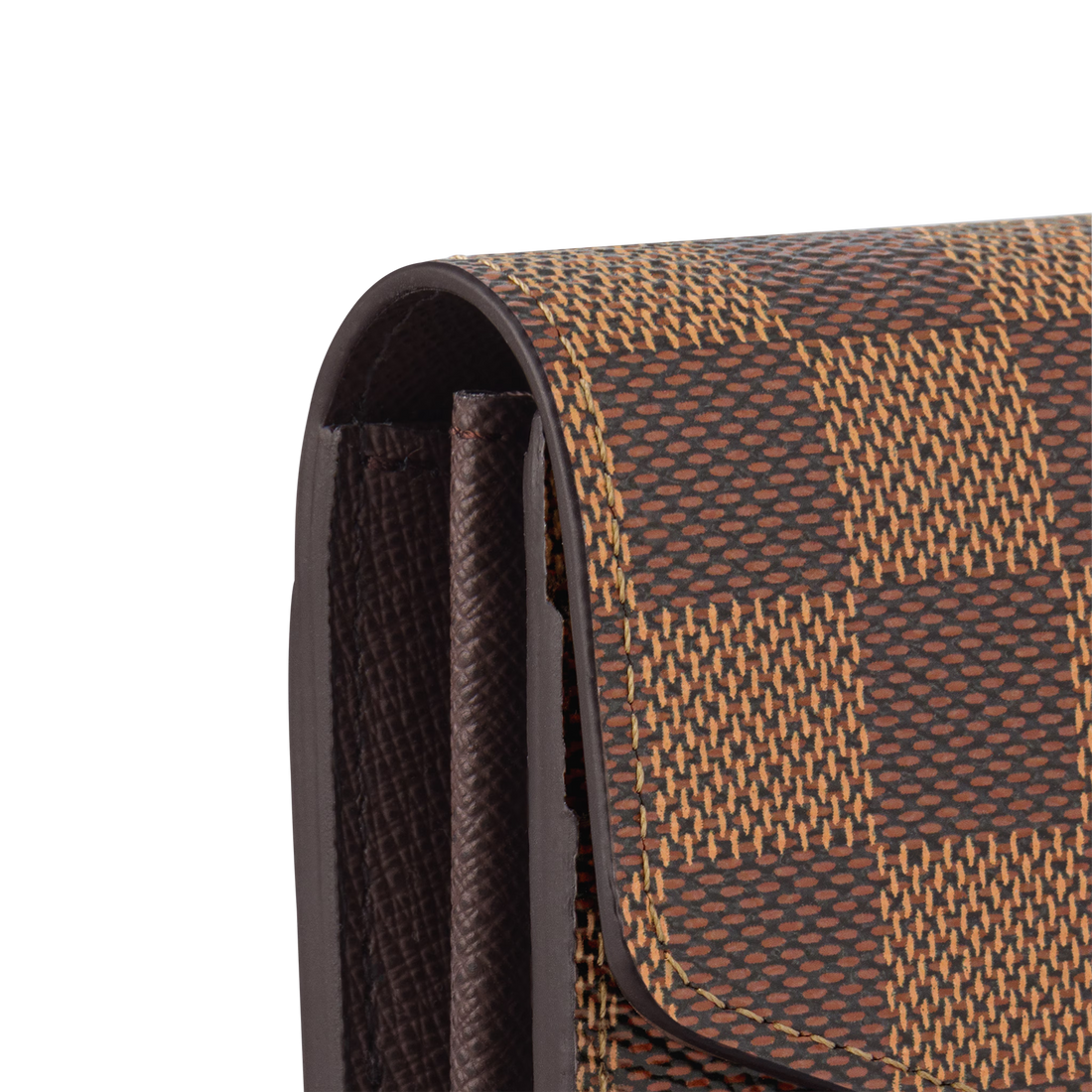 Louis Vuitton Damier Ebene Canvas Sarah Wallet – Brown