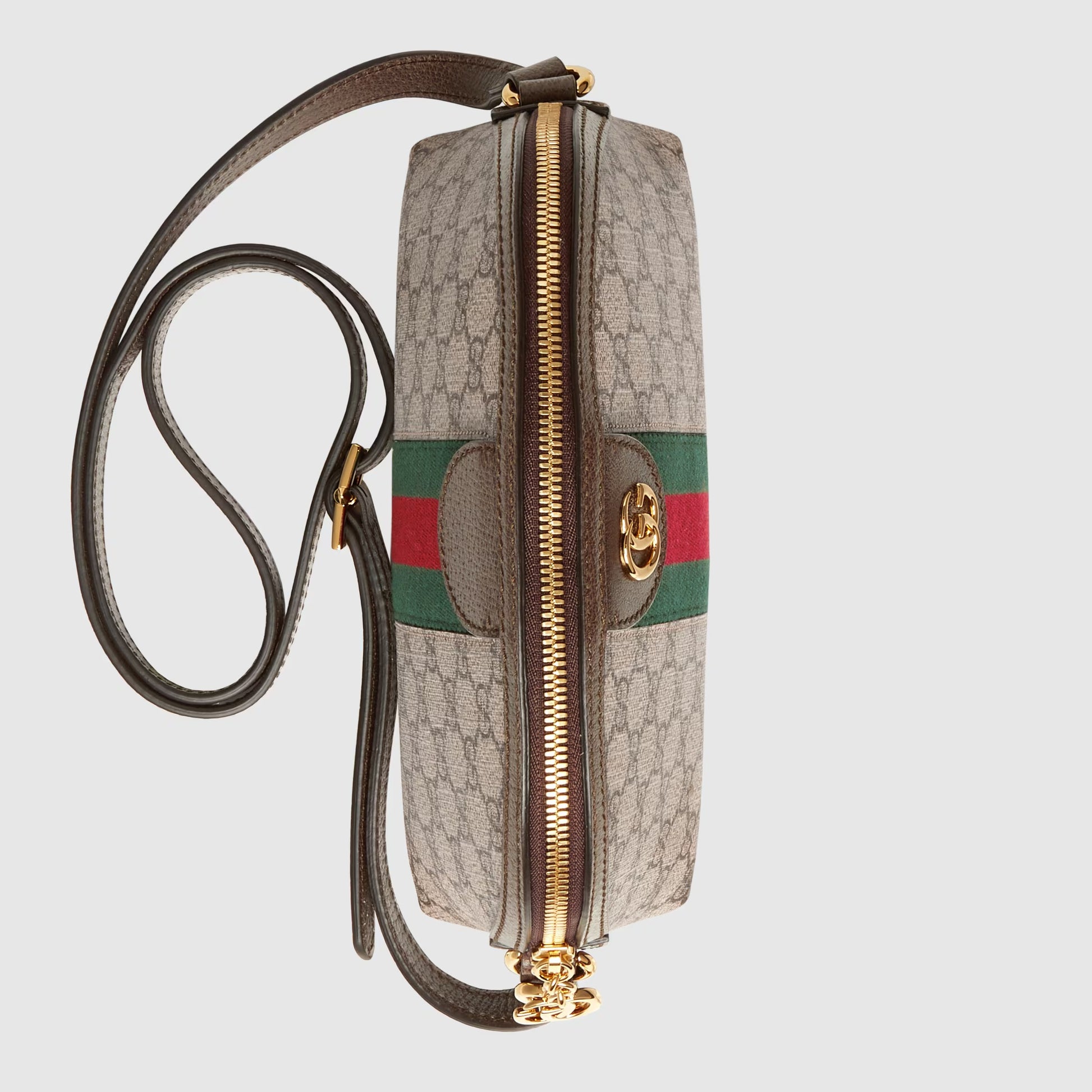 Gucci Ophidia Small Shoulder Bag – Brown