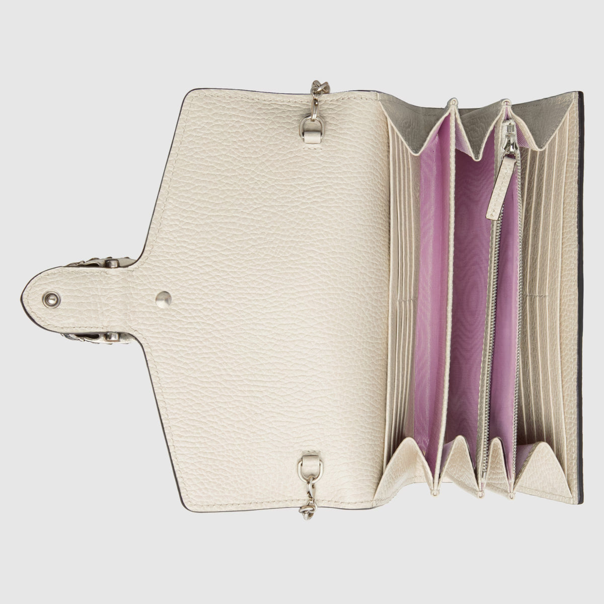 Gucci Dionysus Chain Wallet - Off White