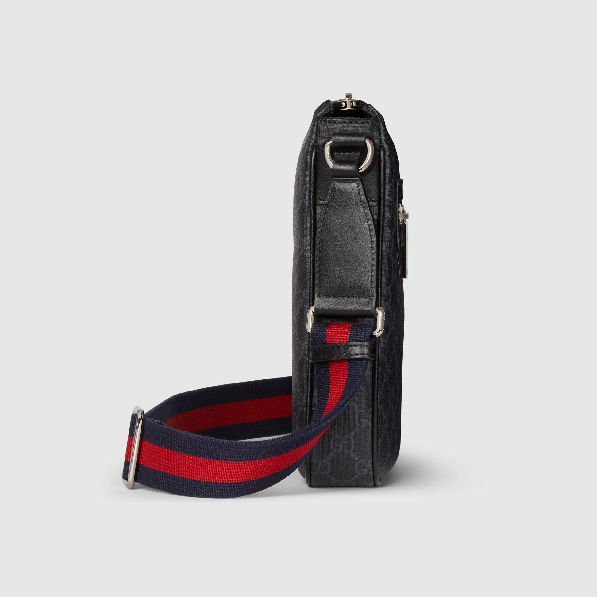 Gucci GG Black Small Messenger Bag – Black
