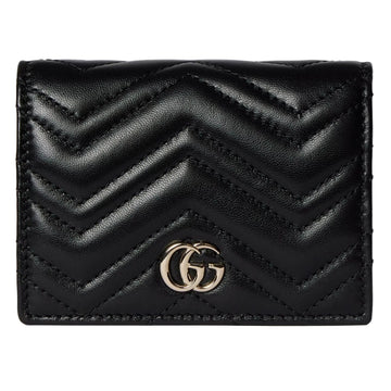 Gucci GG Marmont Card Case Wallet – Black