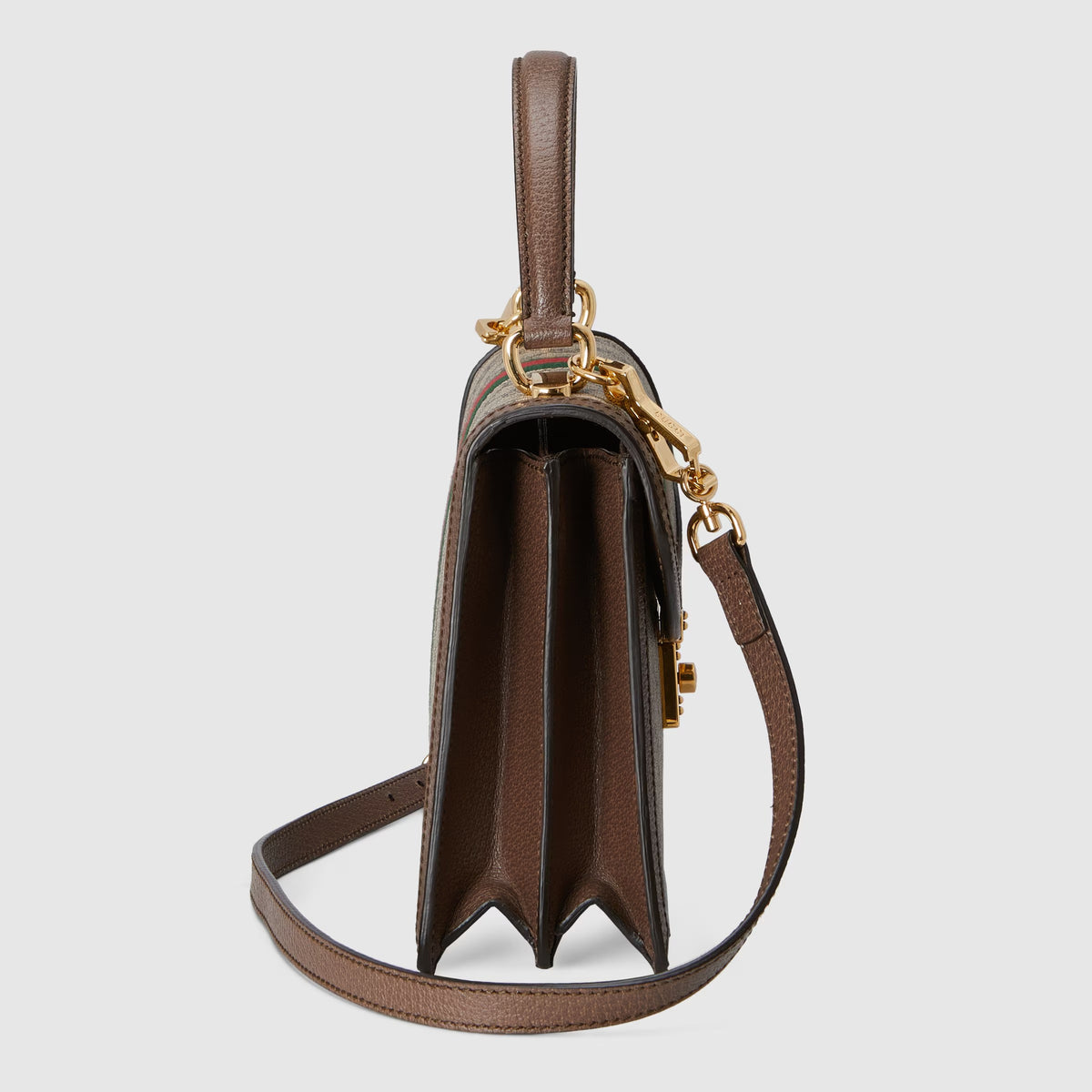 Gucci Ophidia Small Shoulder Chain Bag - Beige
