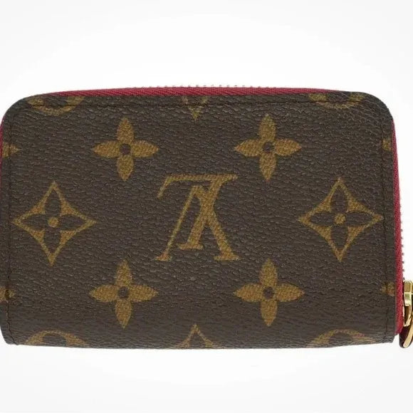 Louis Vuitton Monogram Canvas Zippy Multicartes Wallet - Fuchsia