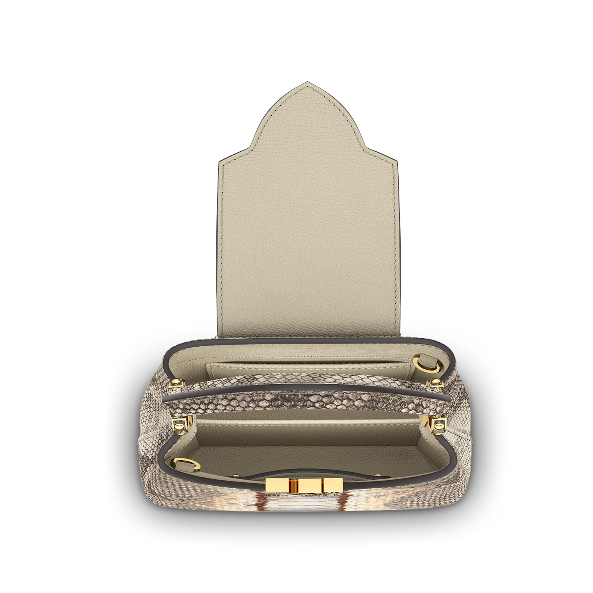 Louis Vuitton Capucines Mini Bag – Gold Silver