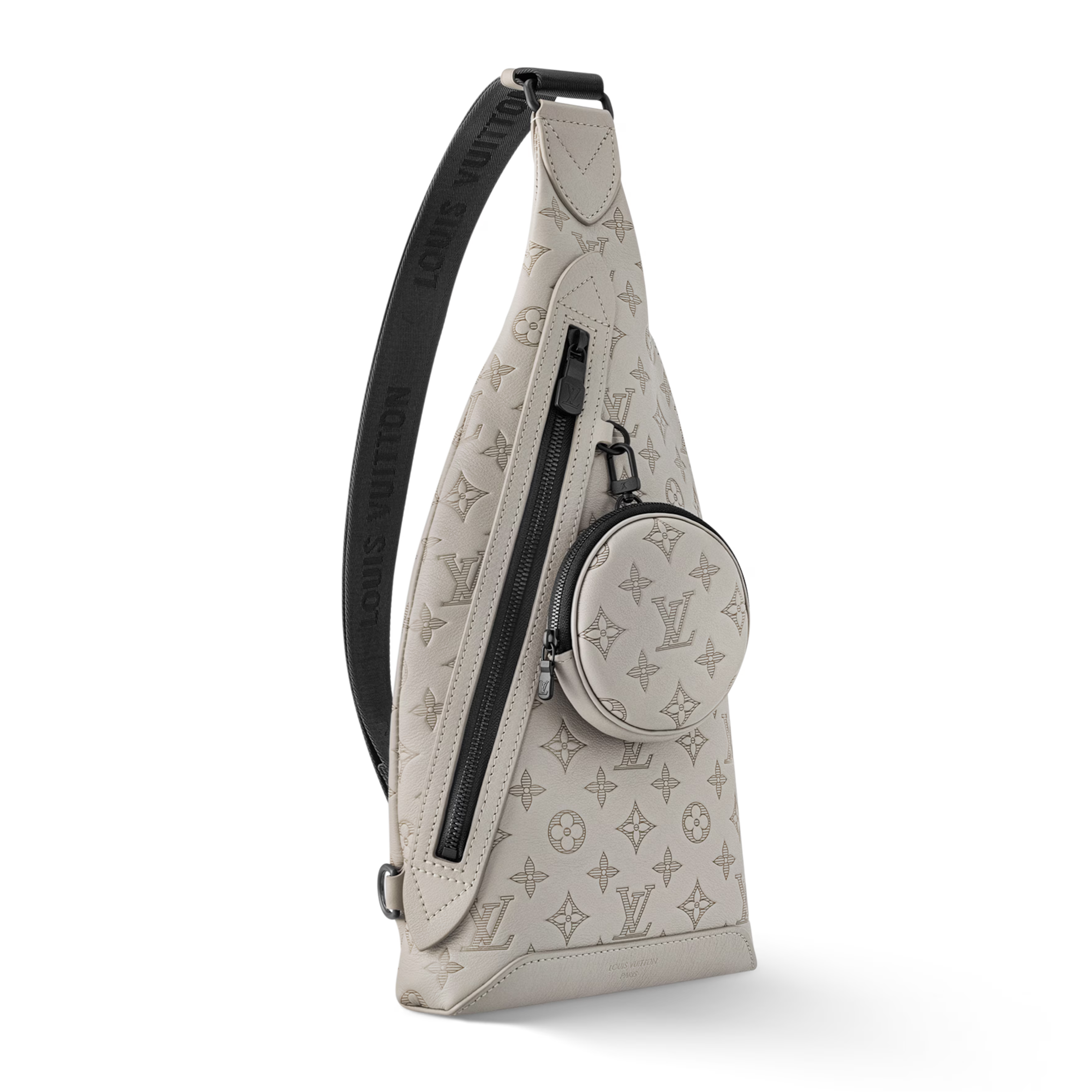 Louis Vuitton Monogram Shadow Leather Duo Slingbag – Sable