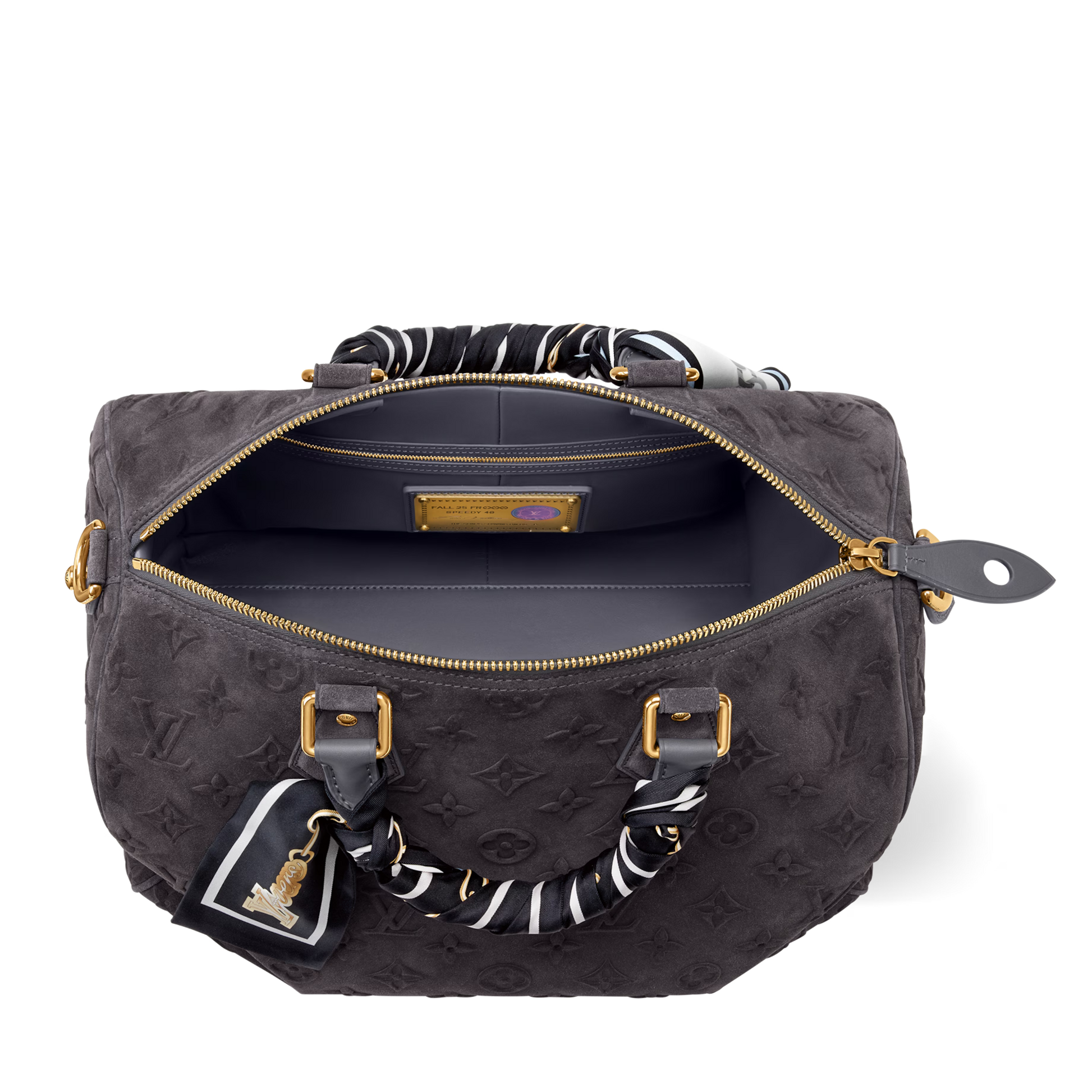 Louis Vuitton Autres Cuirs Monogram Speedy P9 Bandoulière 40 Duffle Bag – Gray