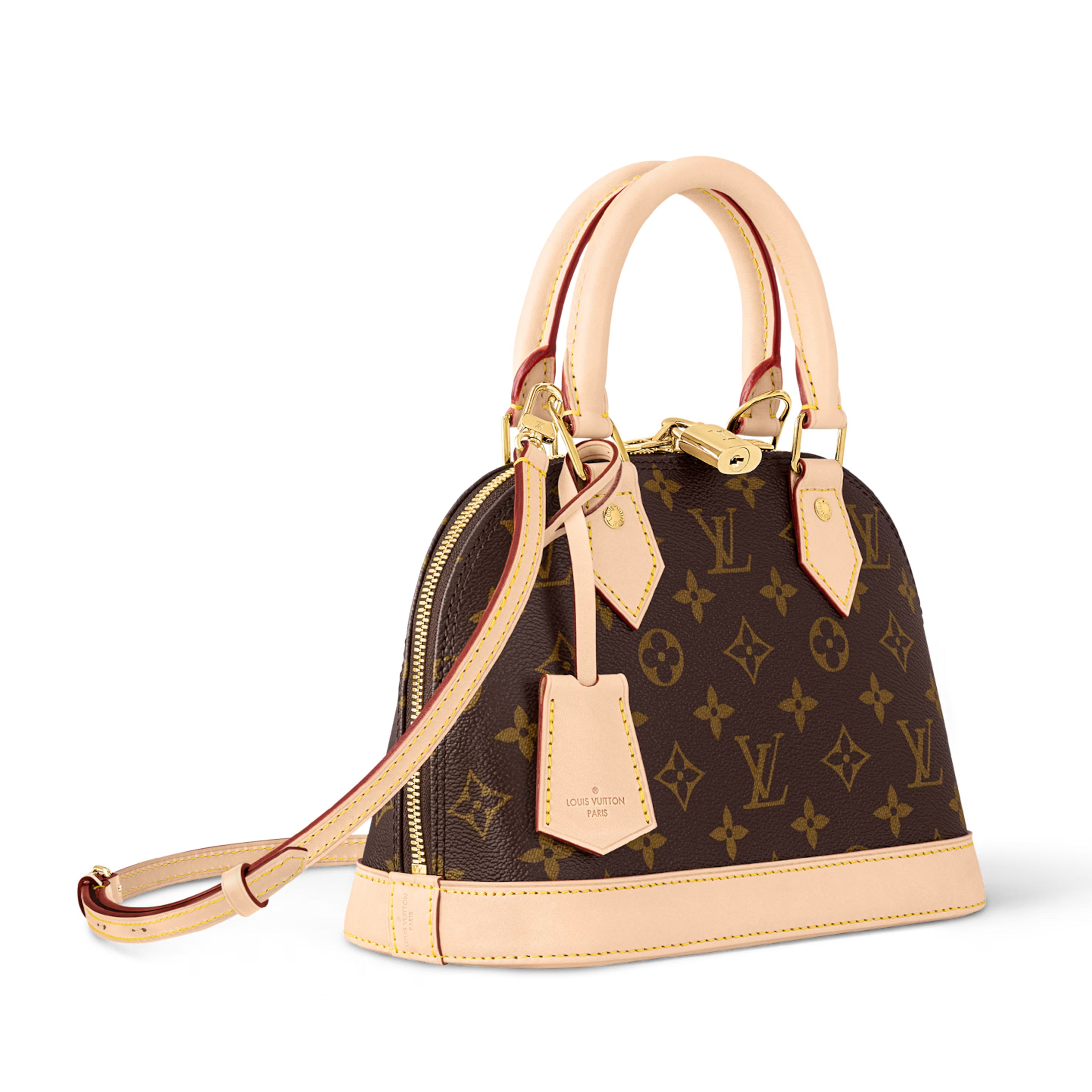 Louis Vuitton Monogram Canvas Alma BB Handbag – Brown