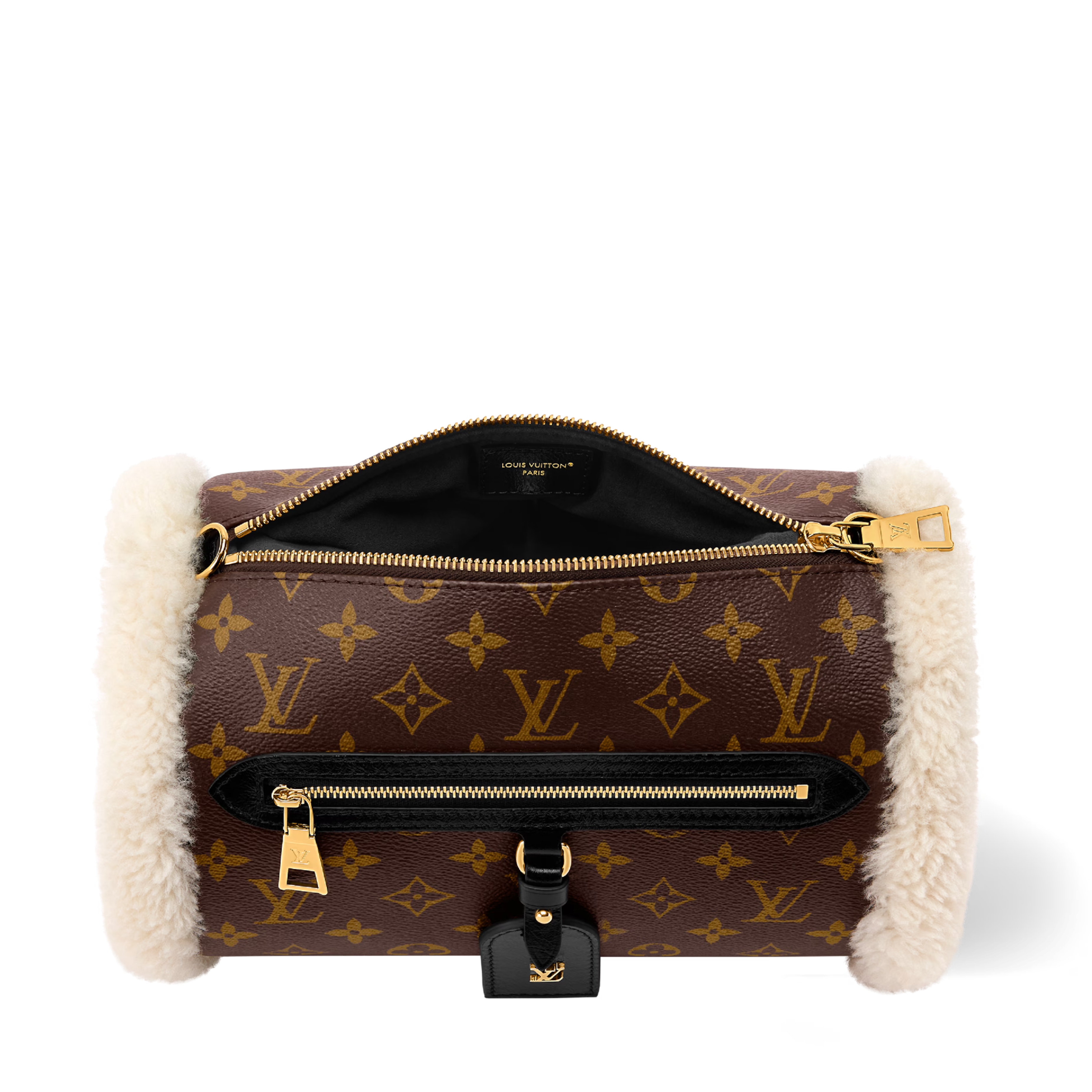 Louis Vuitton Monogram Shadow Teddy Mitt Bag – Brown