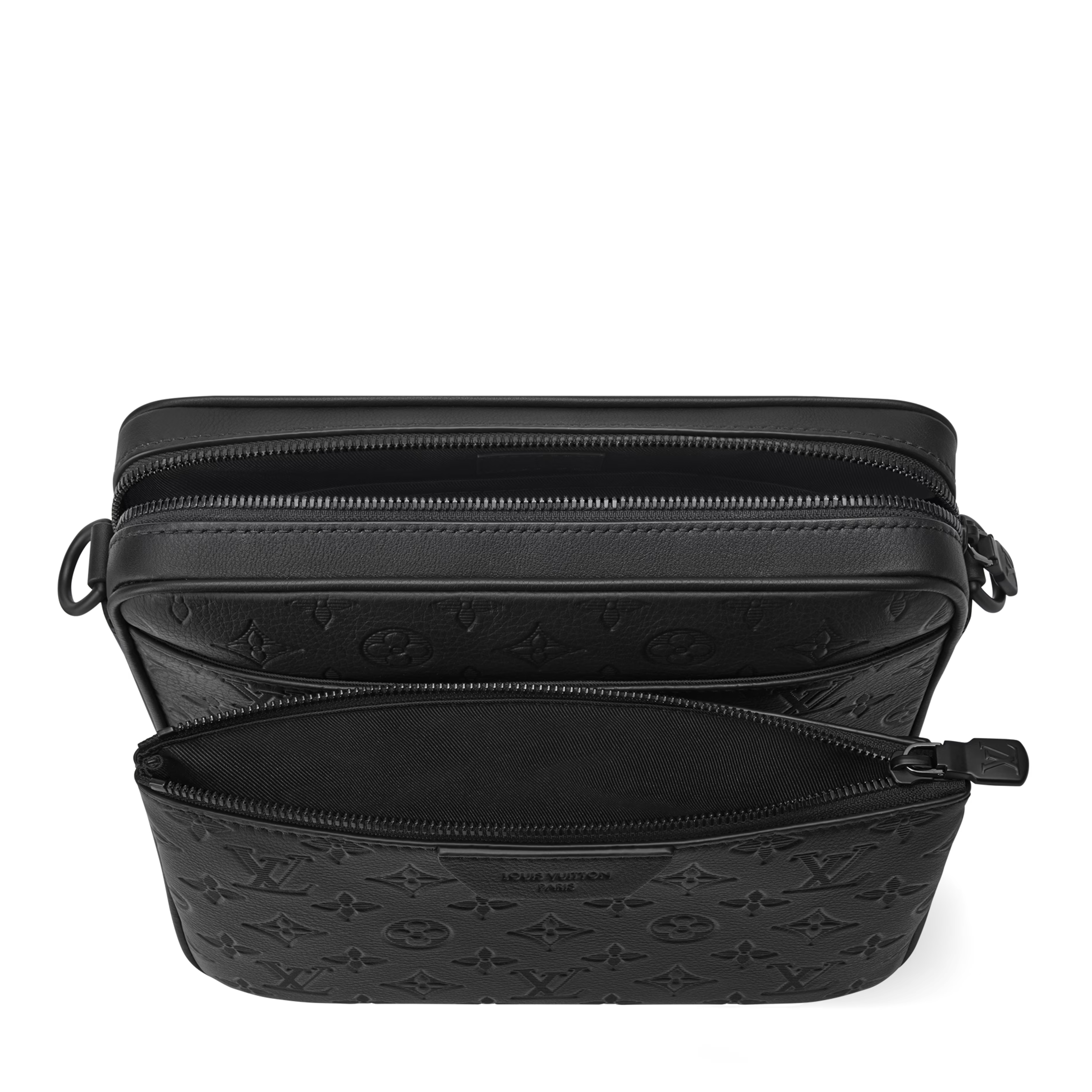 Louis Vuitton Monogram Shadow Trio Messenger Bag – Black