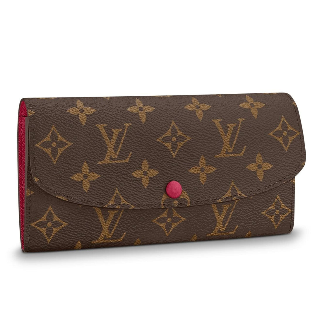 Louis Vuitton Monogram Canvas Emilie Wallet - Fuchsia