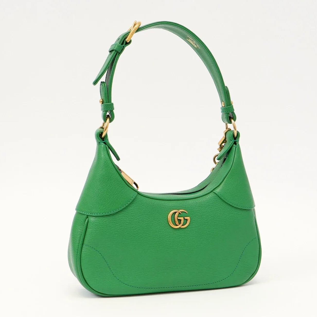 Gucci Aphrodite Small Leather Shoulder Bag – Green