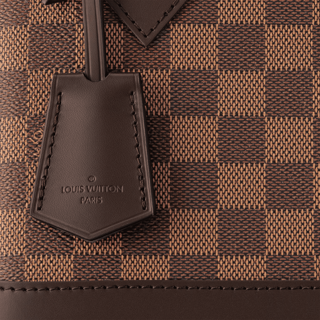 Louis Vuitton Damier Ebene Alma BB Handbag – Brown
