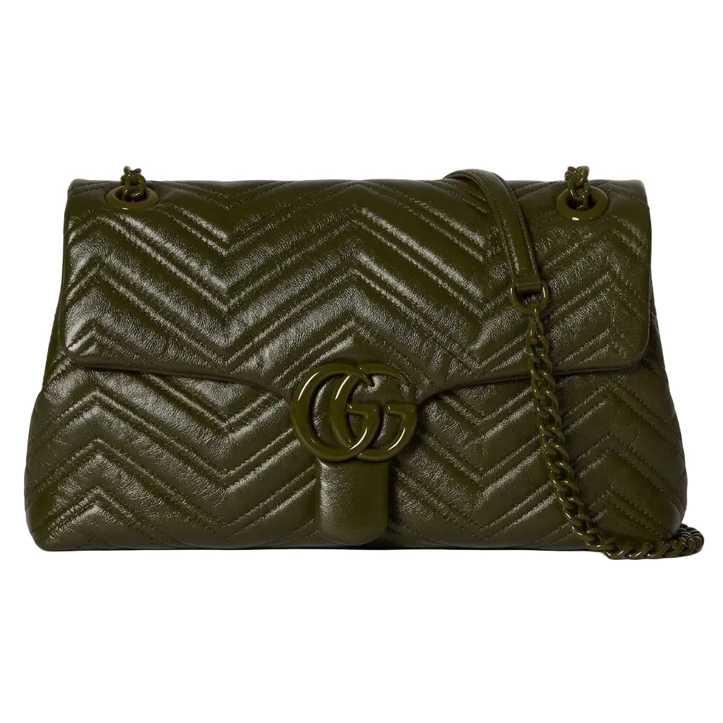 Gucci GG Marmont Shoulder Bag – Dark Ochre