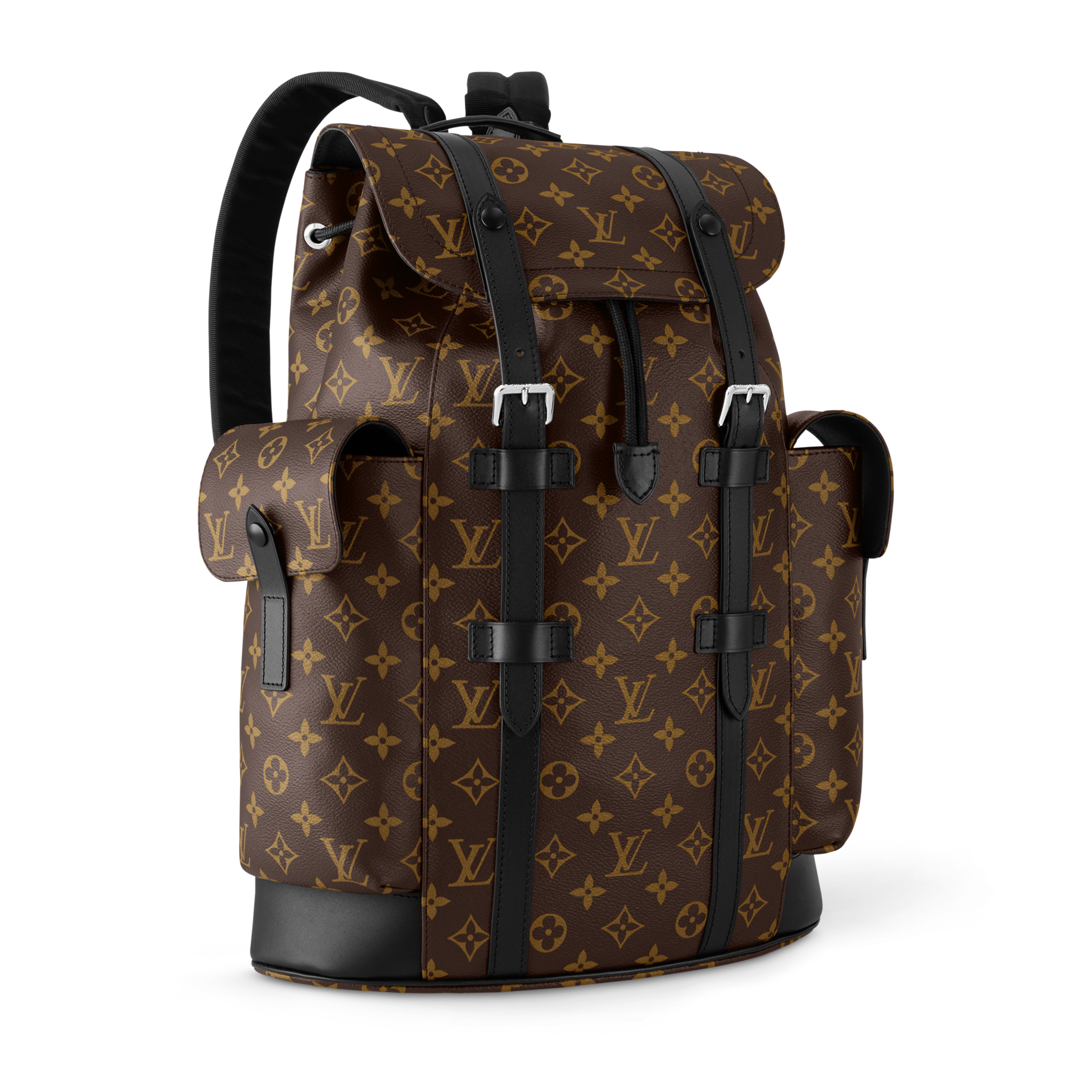 Louis Vuitton Monogram Canvas Christopher MM Backpack – Brown