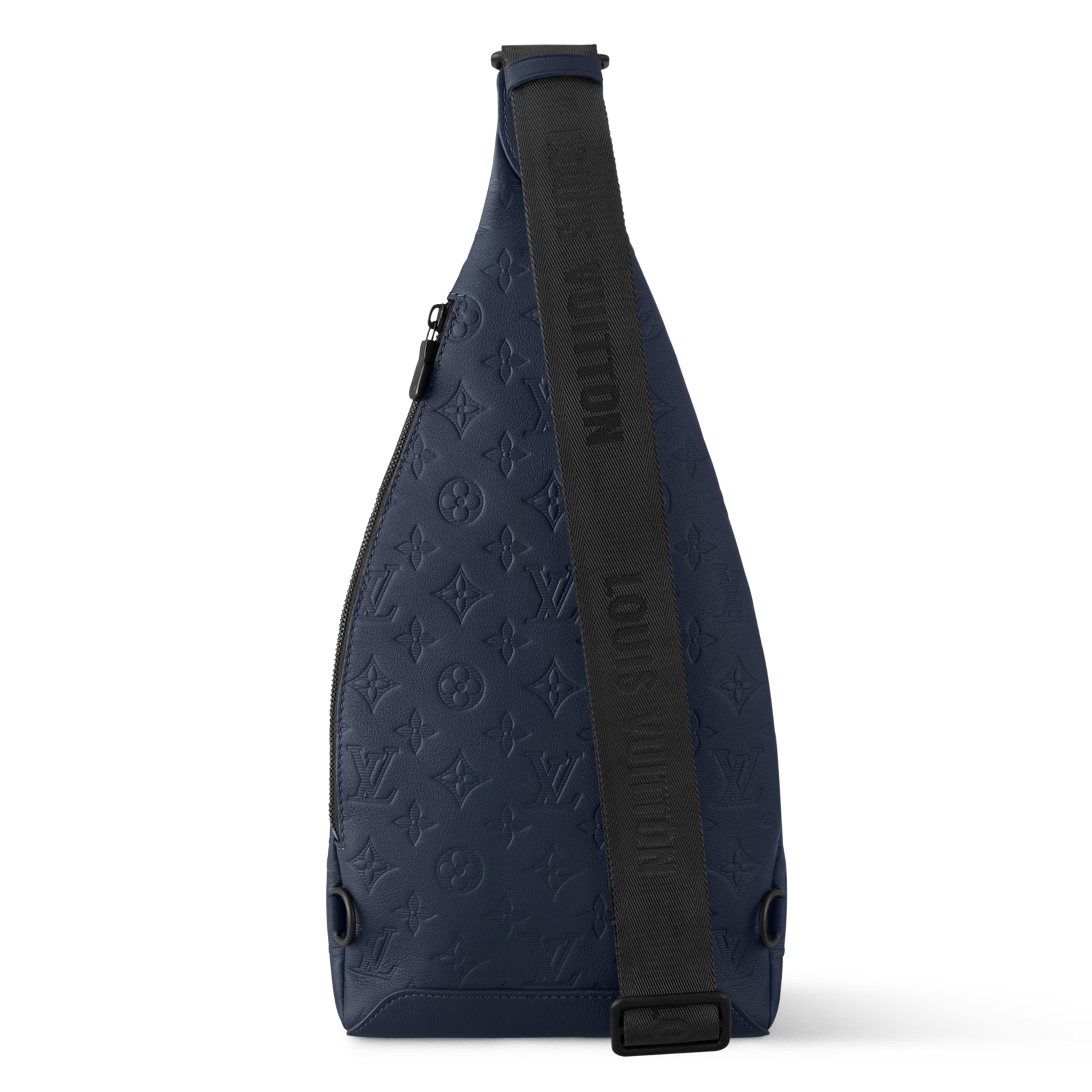 Louis Vuitton Monogram Shadow Leather Duo Slingbag – Navy Blue