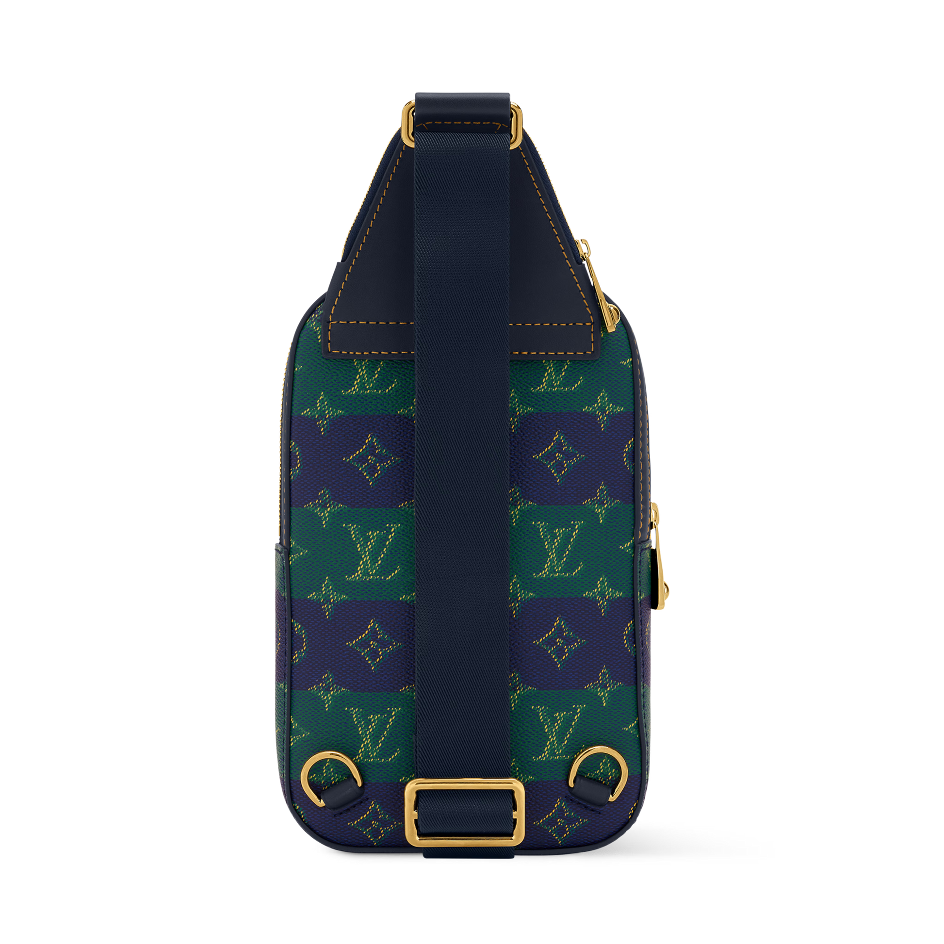 Louis Vuitton Monogram Heritage Avenue Slingbag PM – Blue Striped
