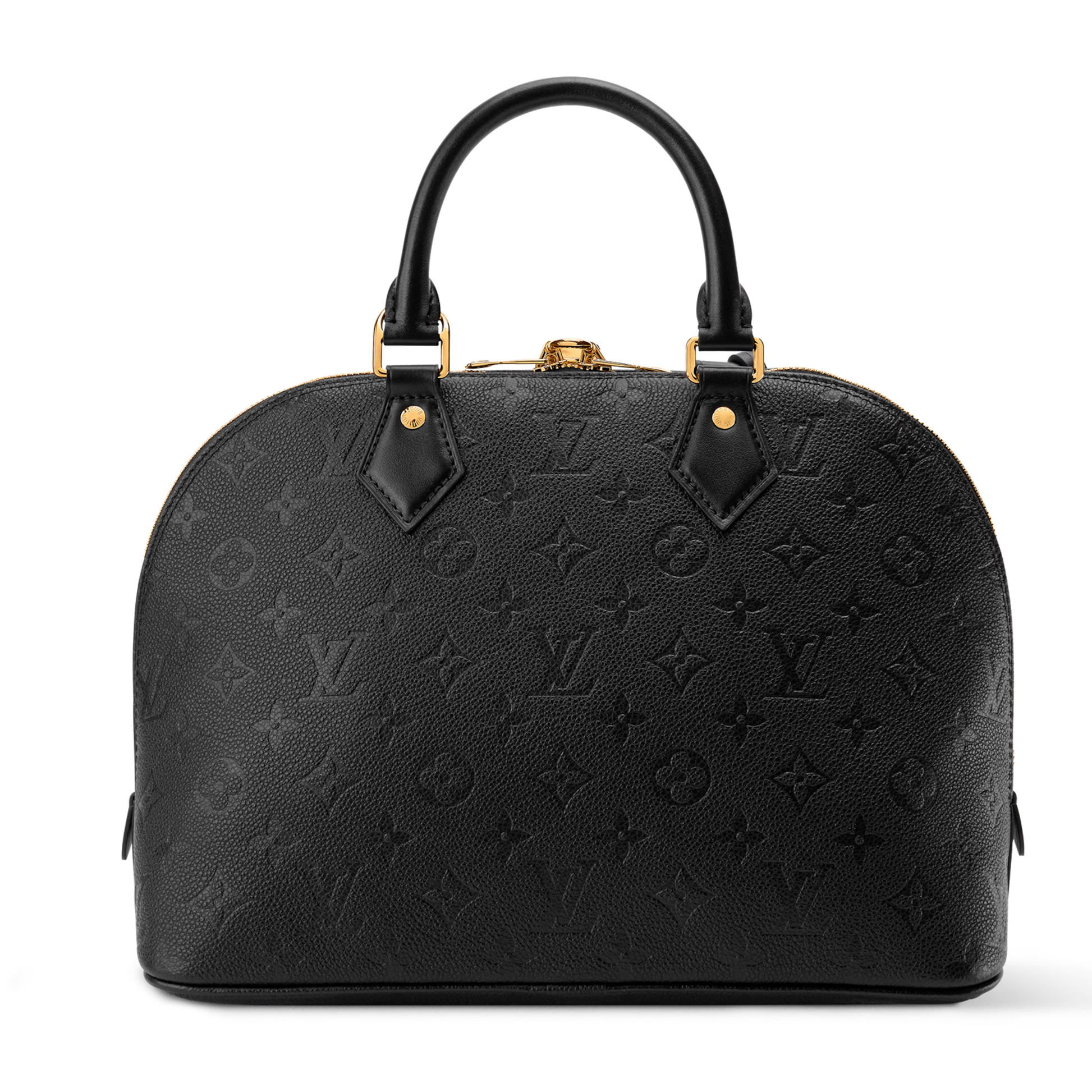 Louis Vuitton Monogram Empreinte Alma PM Handbag – Black