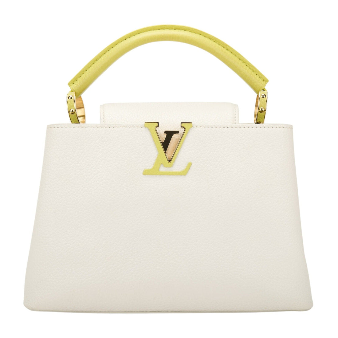 Louis Vuitton Capucines BB Handbag – White