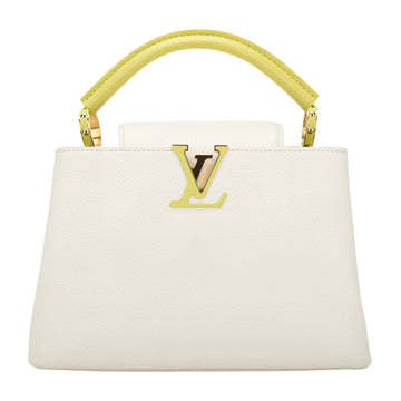 Louis Vuitton Capucines BB Handbag – White