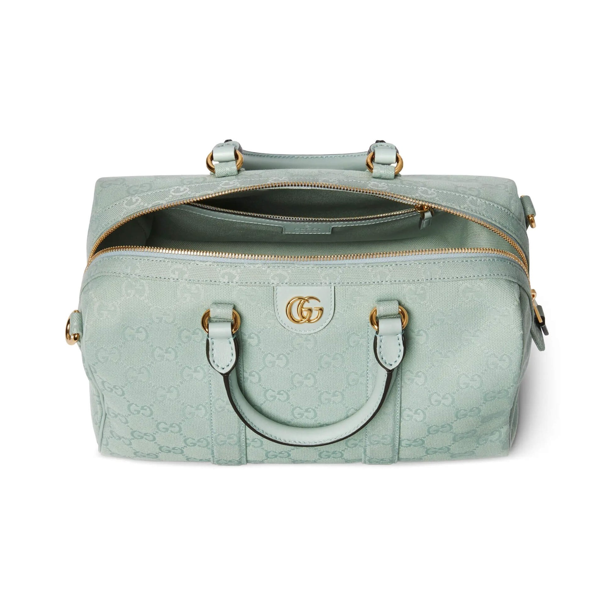 Gucci Ophidia Medium Boston Bag - Ice Blue