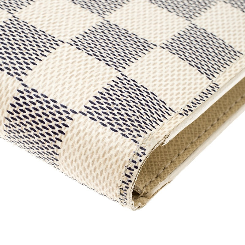 Louis Vuitton Marco Canvas Bifold Wallet - Damier Azur White