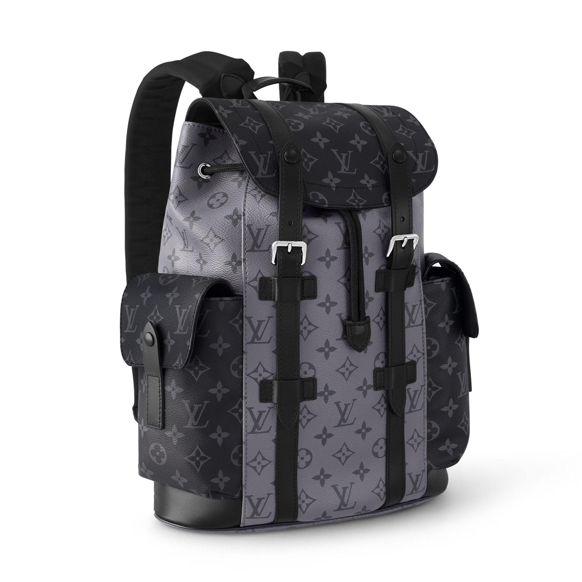 Louis Vuitton Monogram Eclipse Reverse Christopher PM Backpack – Black