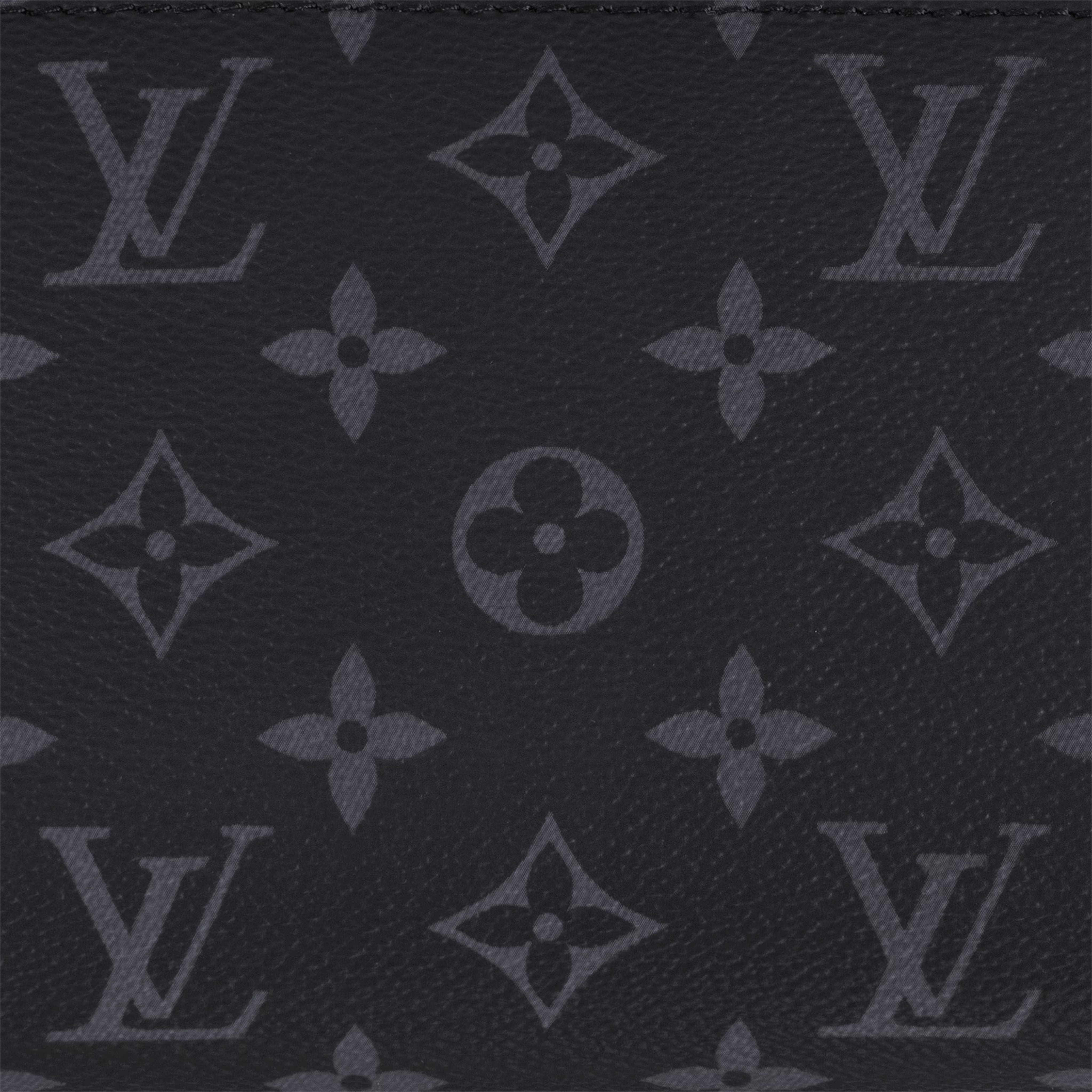 Louis Vuitton Monogram Eclipse Steamer Wearable Wallet – Black