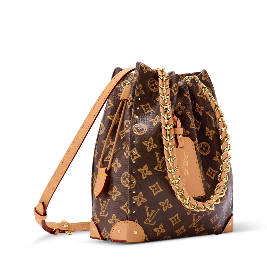 Louis Vuitton Noé Trunk Handbag – Brown