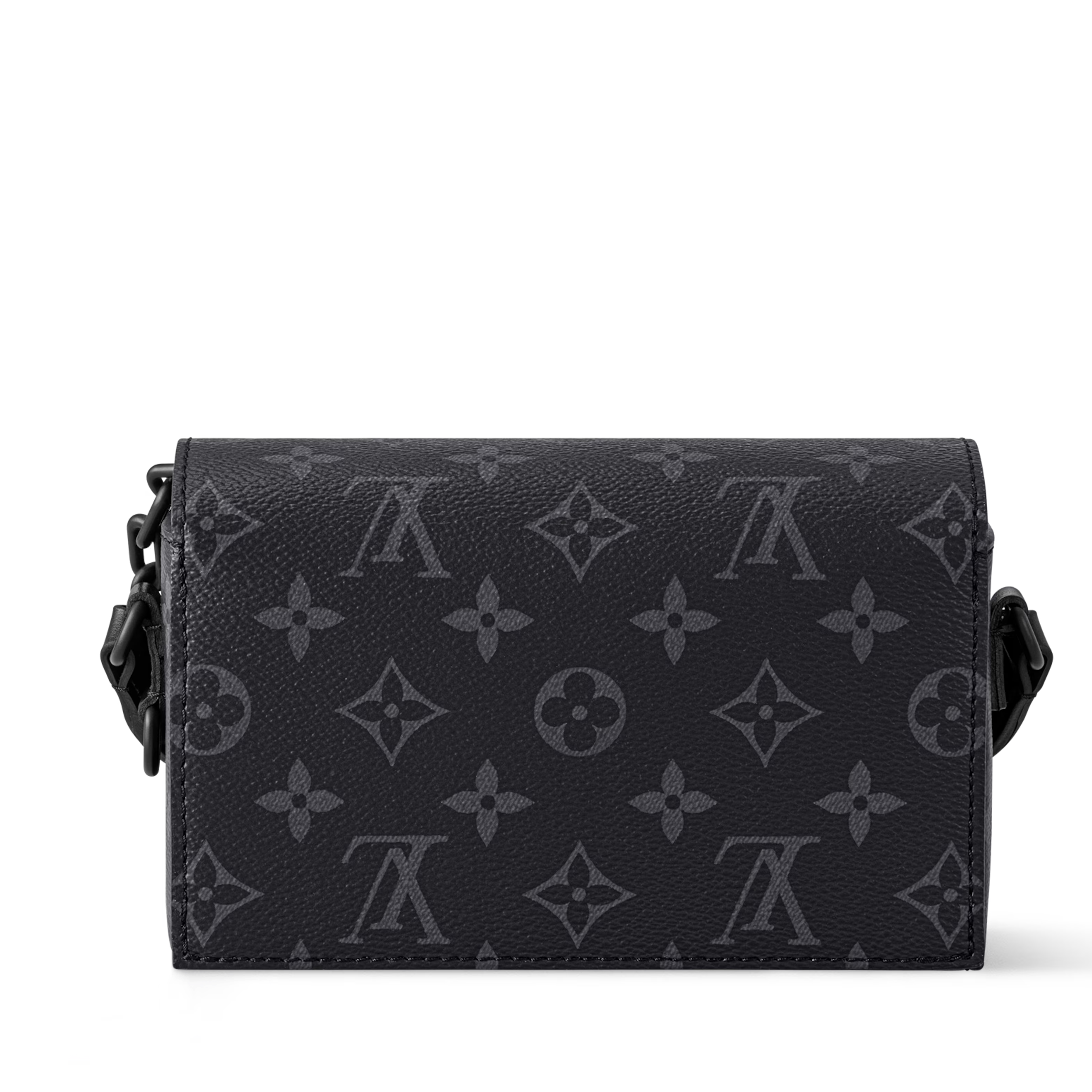 Louis Vuitton Monogram Eclipse Steamer Wearable Wallet – Black
