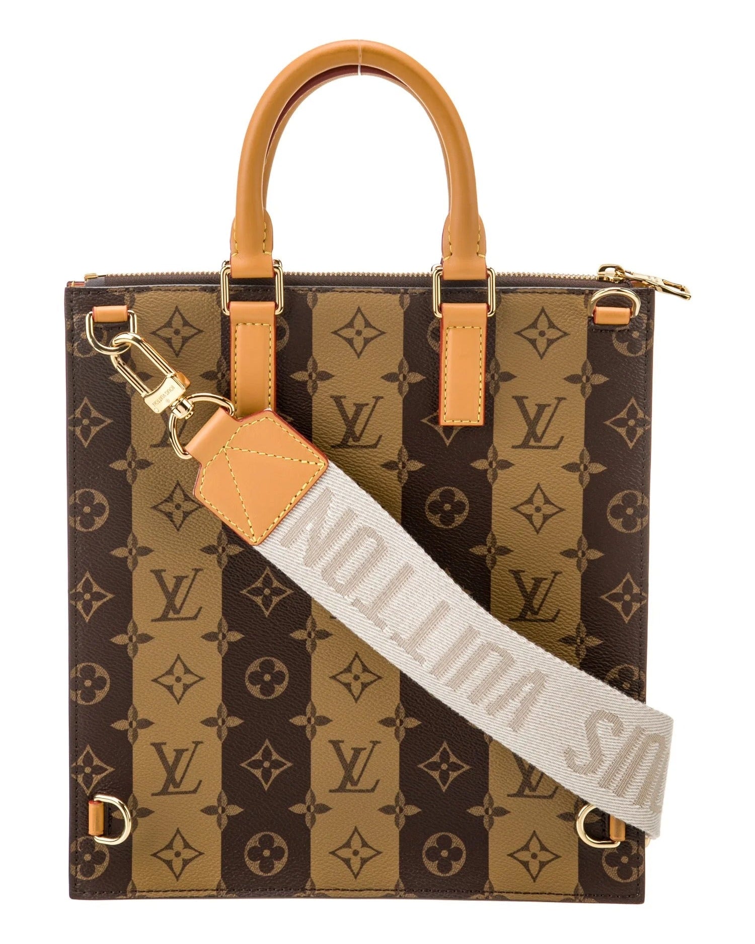 Louis Vuitton Nigo Monogram Sac Plat BB Handbag - Brown