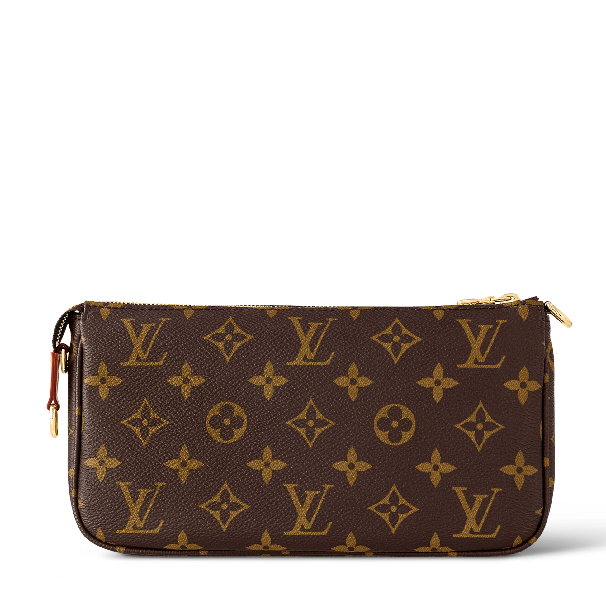 Louis Vuitton Monogram Canvas Pochette Accessoires Shoulder Bag – Brown