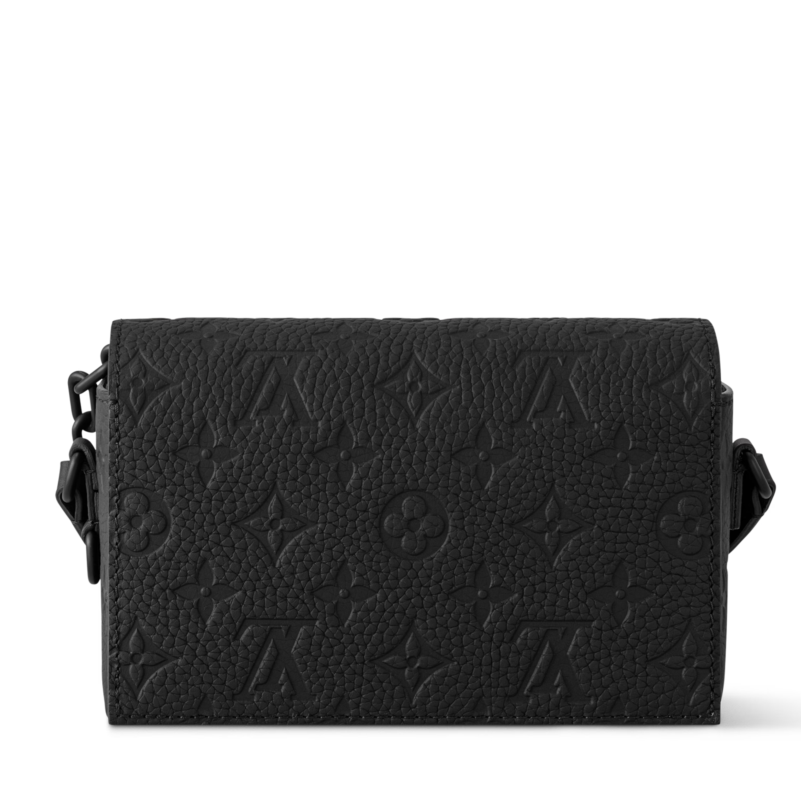 Louis Vuitton Monogram Taurillon Steamer Wearable Wallet – Black