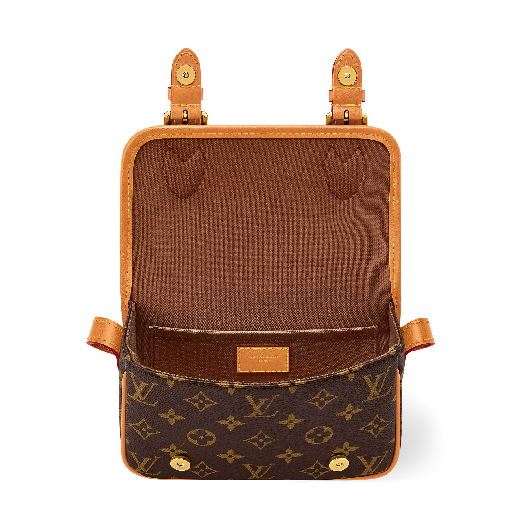 Louis Vuitton Monogram Canvas Satchel Wearable Wallet – Brown