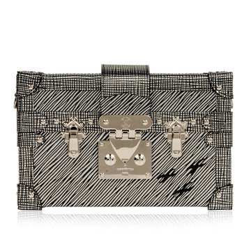 Louis Vuitton Epi Leather Metallic Petite Malle - Silver