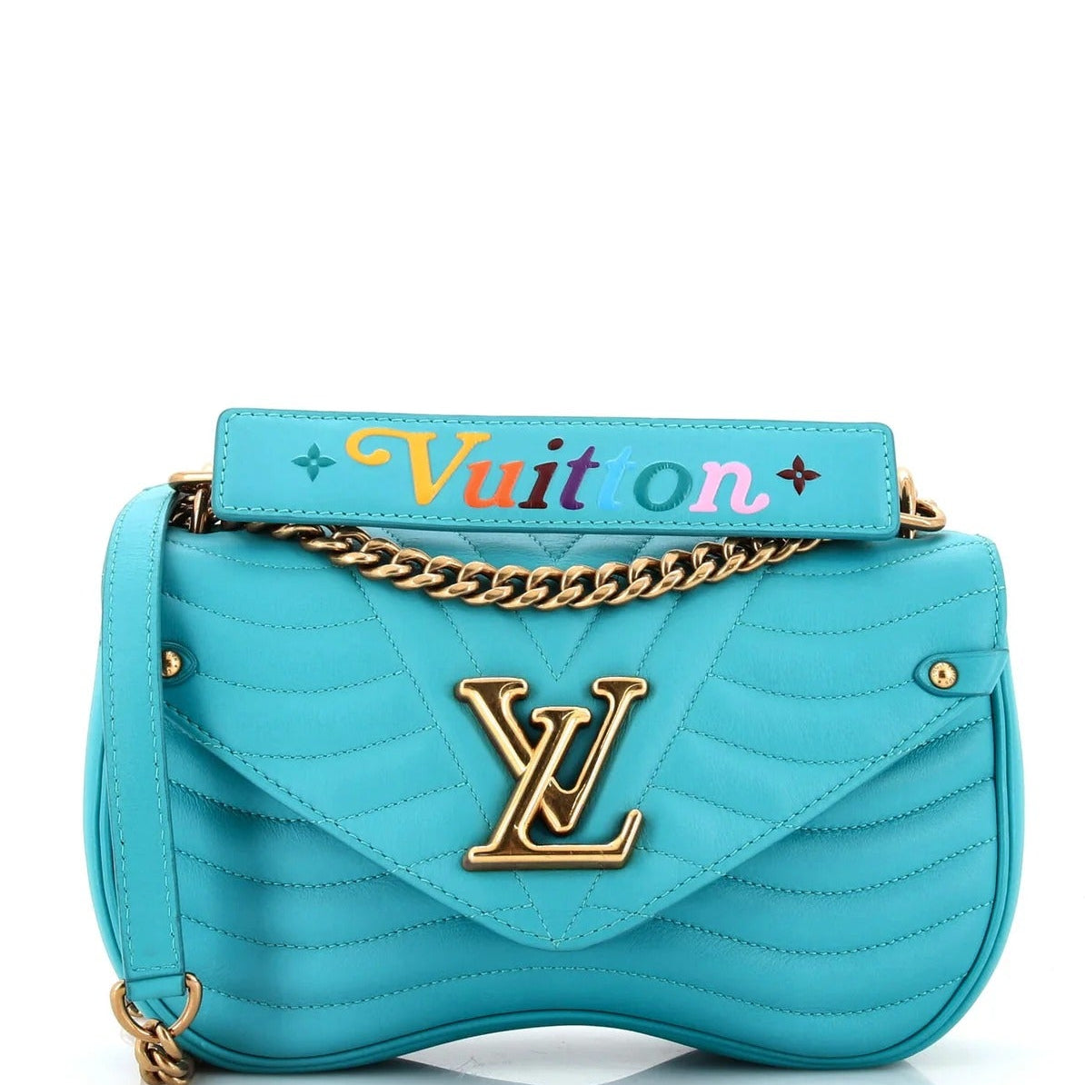 Louis Vuitton New Wave MM Crossbody Chain Bag - Malibu Green