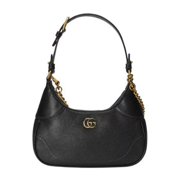 Gucci Aphrodite Small Leather Shoulder Bag – Black